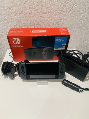 Nintendo Switch Grau Konsole 32 GB OVP + 32 GB Fullset  TOP Zustand!