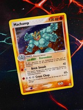LP Pokemon MACHAMP Card EX HIDDEN LEGENDS Set #9/101 Holo Foil Rare#1 on eBay