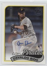2024 Topps Update 1989 Topps Baseball Auto Osvaldo Bido #89BA-BID Auto 1k6n