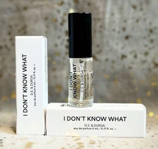 2x~DS & DURGA~I Don't Know What~Eau De Parfum~5ml/0.17 fl oz each~Mini Size~NIB~