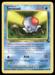 Tentacool 56/62 Fossil Common - Pokemon TCG