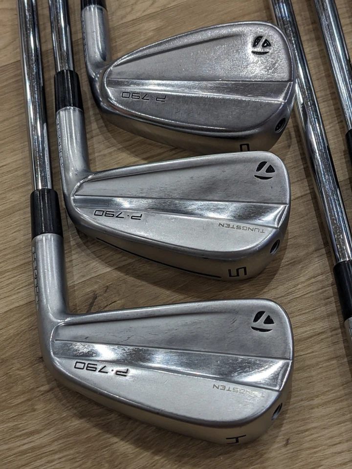 Taylormade P790 2023 Iron Set 4-PW Stiff Dynamic Gold 105 S300 Forged Tungsten - Image 2 of 4