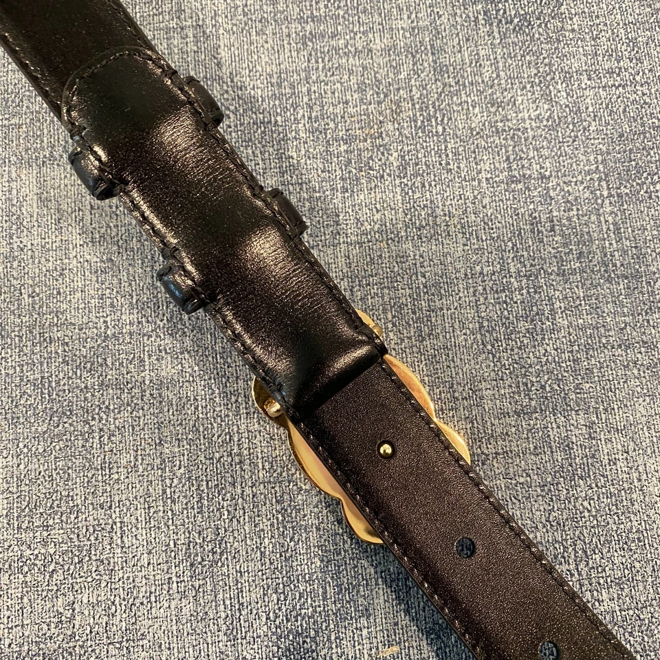 Auténtico Cinturón Celine Triunfo Mediano Talla 80 Foto 4 de 4