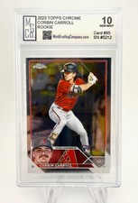 2023 Topps Chrome - Corbin Carroll #95 (RC) Arizona Diamondbacks MGCO 10