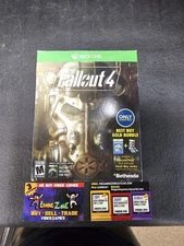 Xbox One Fallout 4 Best Buy Gold Bundle Empty Box only, No Game, No Socks!