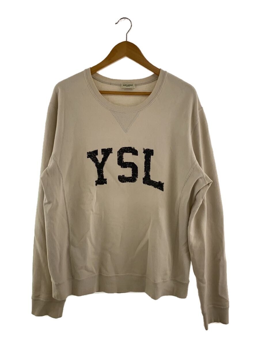 Felpa SAINT LAURENT XL cotone mendicante TO81 666979 Y36IP 9766