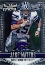 2015 Panini Prizm Draft Picks #195 Jake Waters RC - FB
