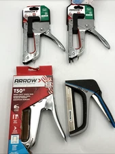 4x Arrow Fastener Heavy Duty Hand Stapler Staple Gun (Item#): T-50P, T50P & JT27