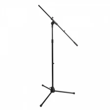 On-Stage MS7701B Euro-Boom Microphone Stand, Black