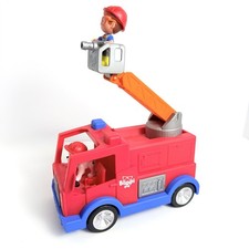 Blippi Fire Truck With Sounds And Music Rare Includes Figures Kids TV Shows