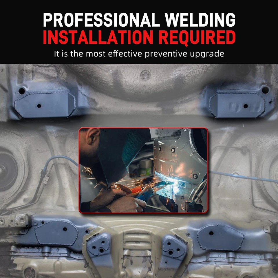 Kit de placa de refuerzo de subchasis trasero para BMW E46 320i 323i 325i 328i 330i 330Ci Foto 4 de 4