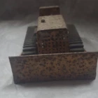 Tonka Pressed Steel Bulldozer Dozer Yellow Rust Vintage Toy