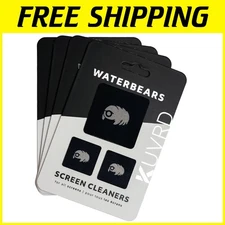 Compact WaterBear Screen Cleaners - 4-Pad Pack