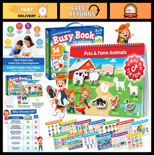 Montessori Busy Book for Toddlers 3-5 | Presc...