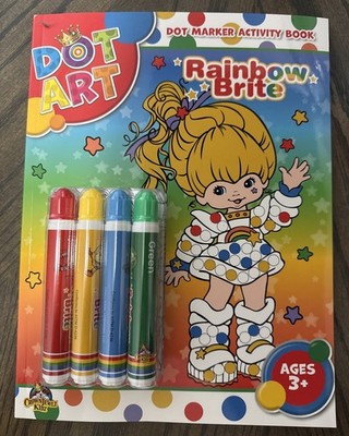 Rainbow Brite Dot Marker Activity Book