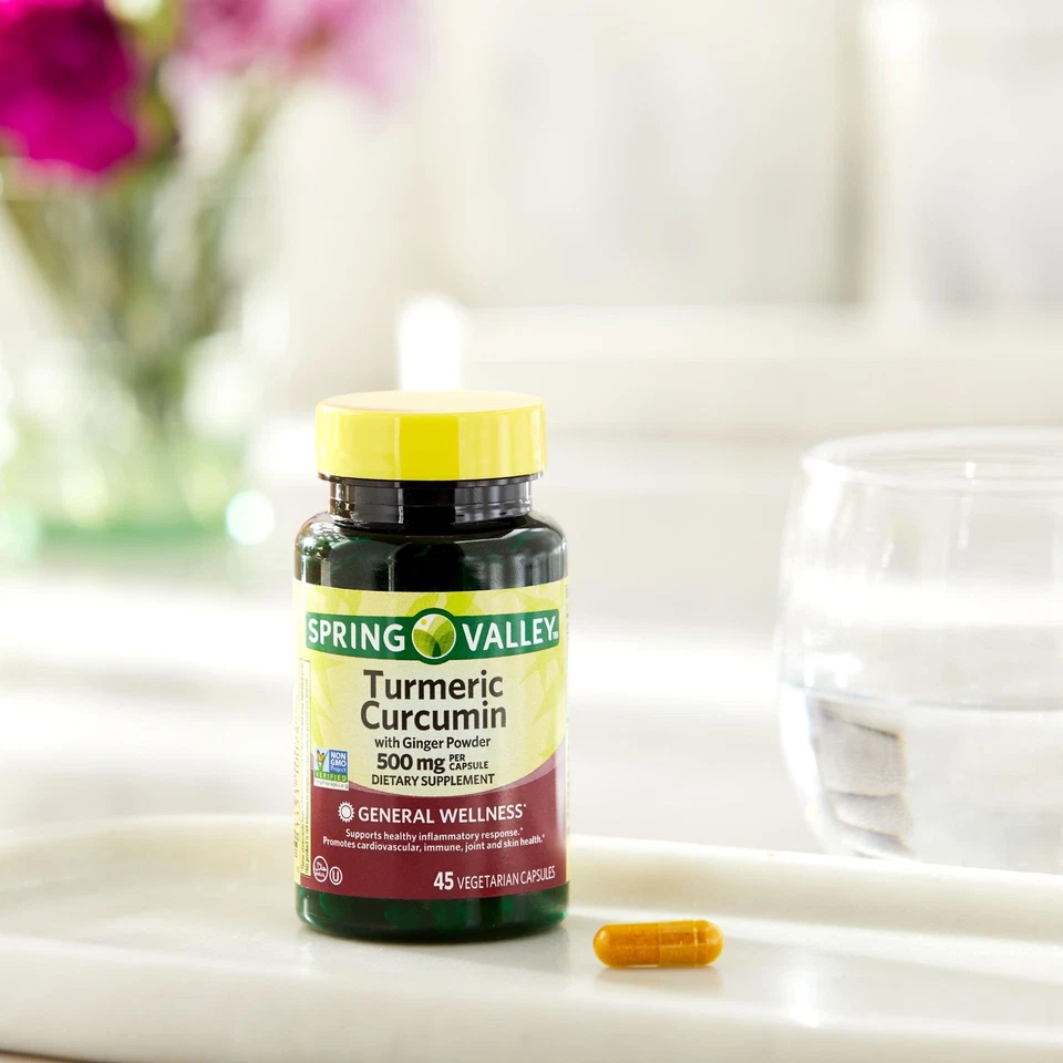 SV Turmeric Curcumin 500mg 45ct - Image 4 of 4