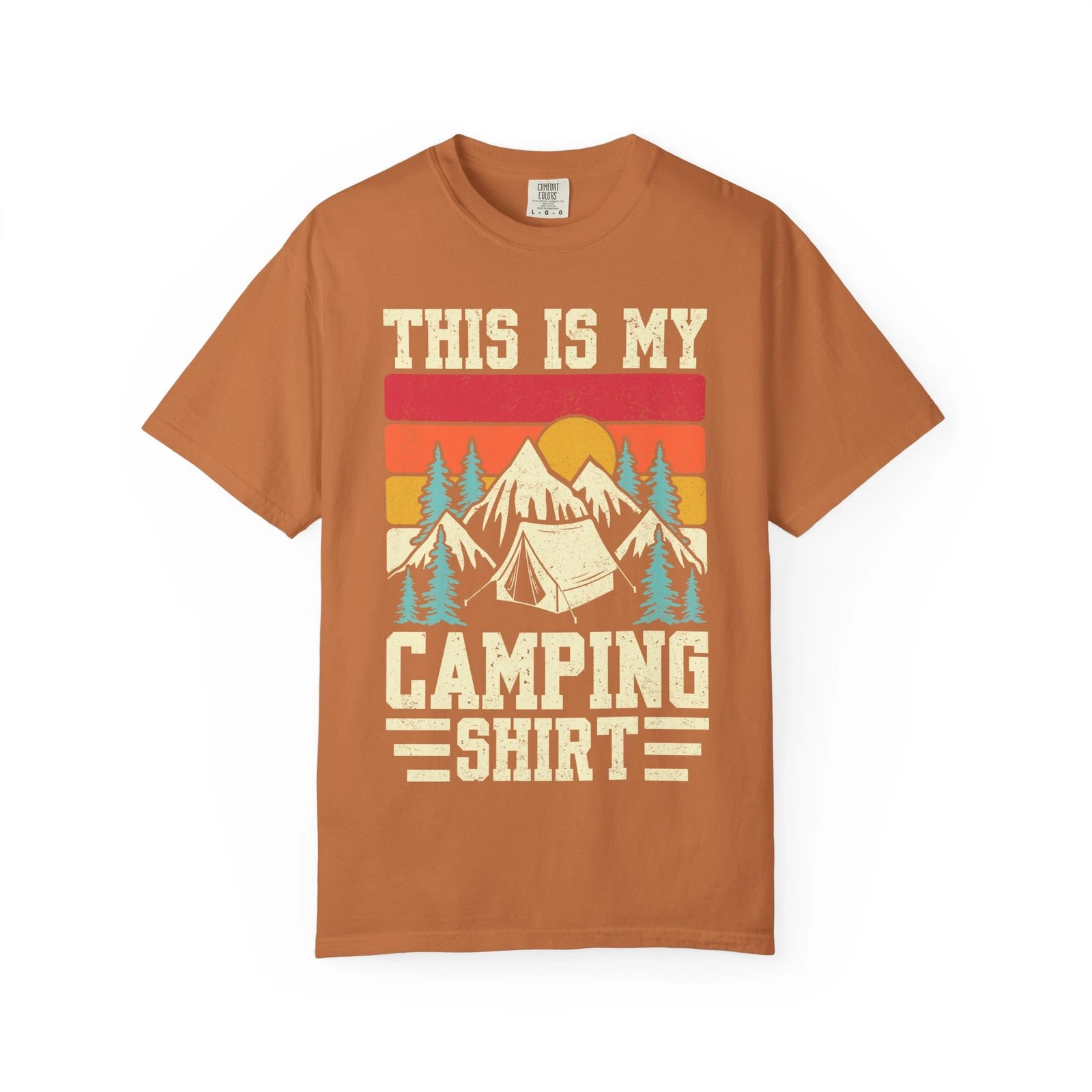 Camping-Themed Custom Colors T Adventure Nature Lover Gift, Camping Attire
Opens in a new window or