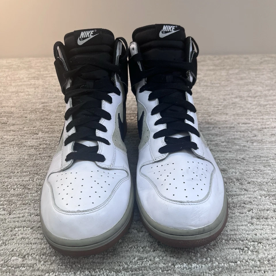 Nike Dunk High Top -Gris - Negro - Blanco Zapatillas Hombre Talla 14 - 317982-101 Foto 3 de 4