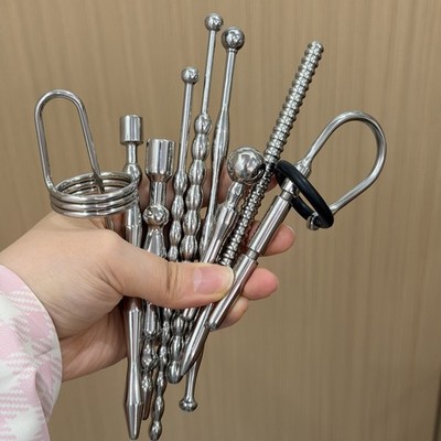 Edelstahl Prinzenzepter Penisplug Harnröhre Dehner Dilator Sounding Stretcher DE