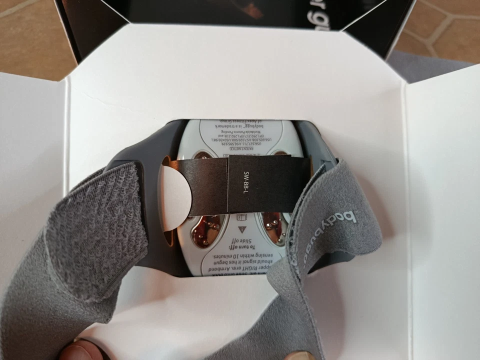 Bodybugg Sistema Personal de Gestión de Calorías Fitness Rastreador de Calorías Brazalete NIOB Foto 3 de 4