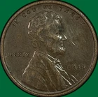 1914-S Lincoln Wheat Cent Almost Uncirculated AU Coin, Small Blemish #39966