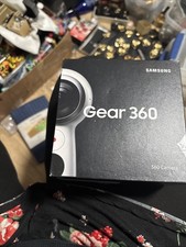 Samsung Gear 360 2017 Edition Real 360 Degree 4K VR Camera White