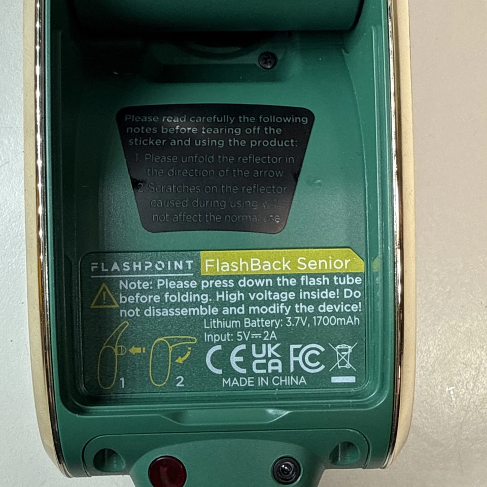 Flashpoint FlashBack Senior On-Camera Flash, Green. Tested - Image 4 of 4