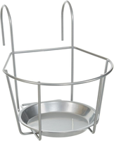 Dehner Blumentopfhalter Banbury, Ca. 21 X 24 X 22 Cm, Metall, Silber