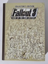 Fallout 3 Game of the Year Collector's Edition Game Guide Book with Map Poster