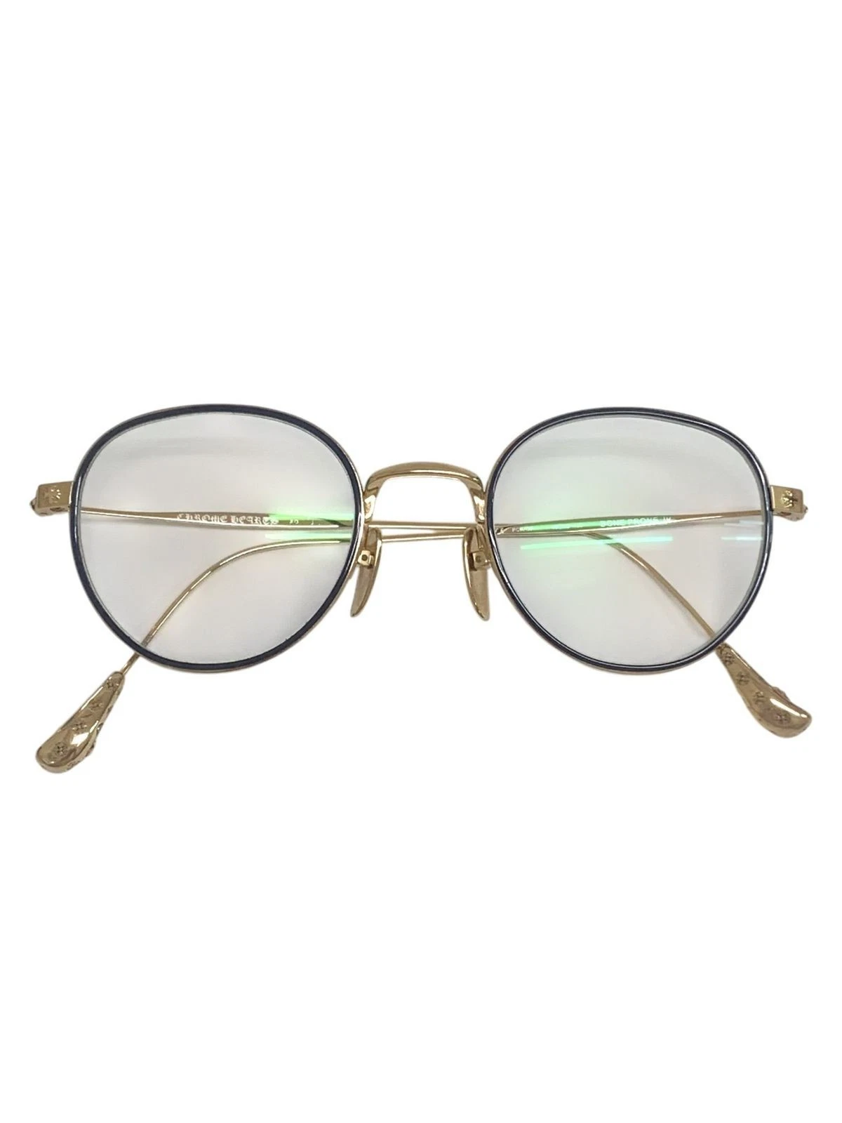 Chrome Hearts BONE PRONE Glasses, Navy, ITAHGUGD1BXS