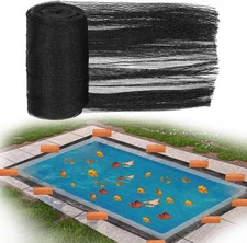 25 x 45 Feet Pool Leaf Net Cover - Rectangle Inground Swimming Pool Cover, Keeps