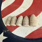 5 Dug Civil War 💥 🇺🇸 💣 Sharps Bullets Chancellorsville Assorted Types