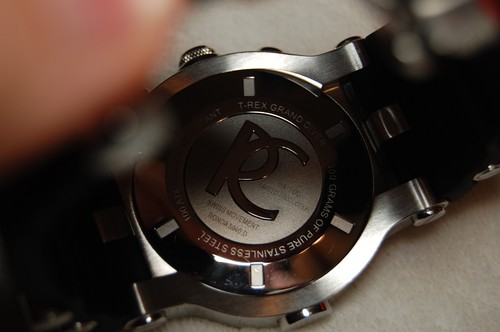 New Renato Swiss T-REX Grand Diver Chronograph Carbon Fiber Watch Rubber Strap - Picture 10 of 15