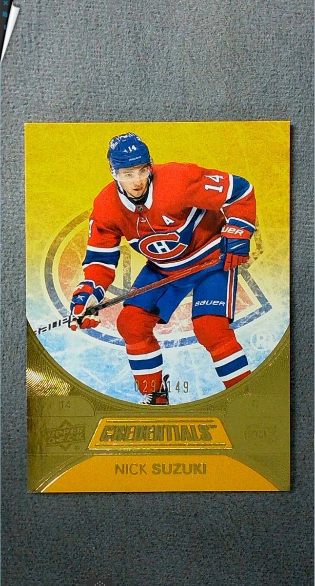 UPPER DECK NHLカード STATURE NICK SUZUKI CANADIENS 08/15 #165 送料無料 中古 IT2 UPPER DECK NHLカード STATURE NICK SUZUKI CANADIENS 08/15