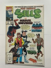 Fred Hembeck Sells The Marvel Universe #1 - Spidey Wolverine - 1990 | Combined S