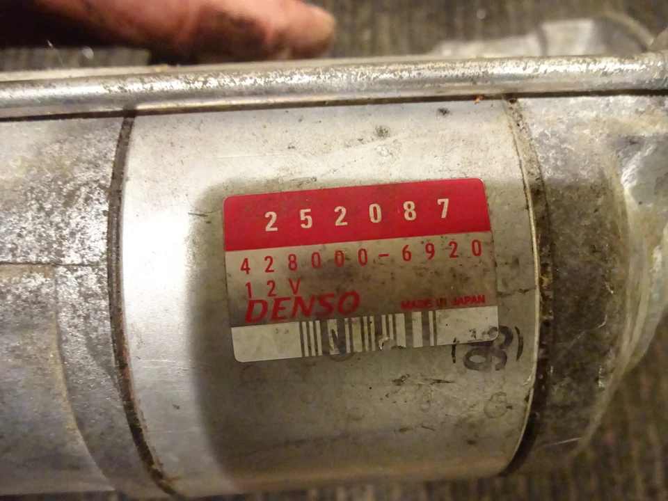 Ferrari California - Motor De Arranque -P/N 252087 Foto 4 de 4