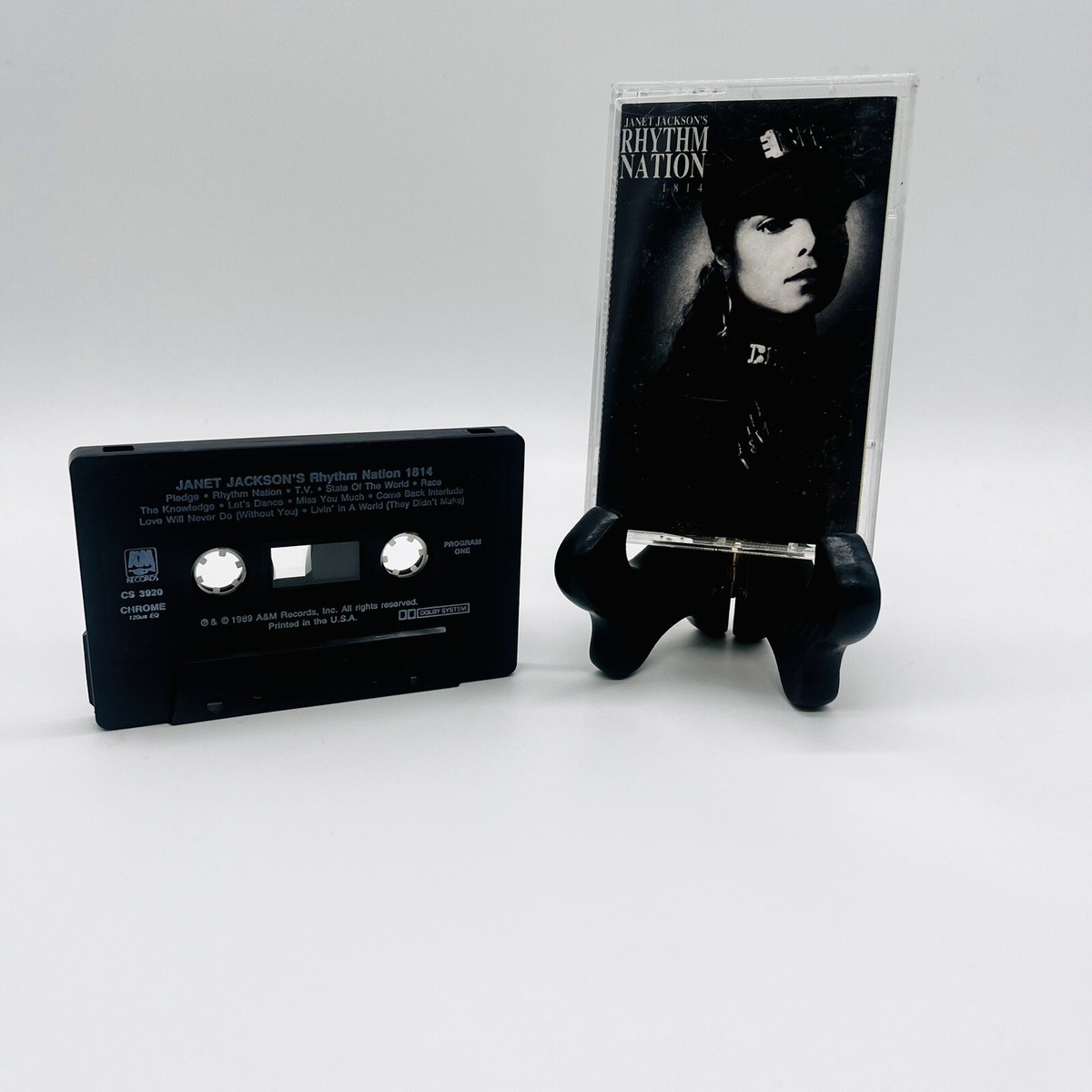 海外限定スパイク販売 Rhythm Nation 1814 by Janet Jackson (Cassette, Aug-1989, A&M その他