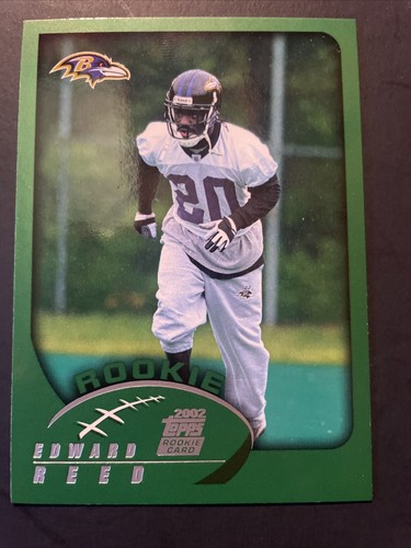 2002 Topps ROOKIE ED REED LEGENDARY RAVENS S #353 | eBay