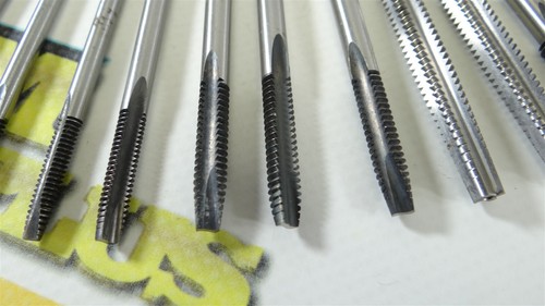 12 ASSORTED HSS NUT EXTENSION & PULLEY TAPS #5-40NC TO 5/16"-18NC R&N BESLY HWCO - Picture 4 of 8