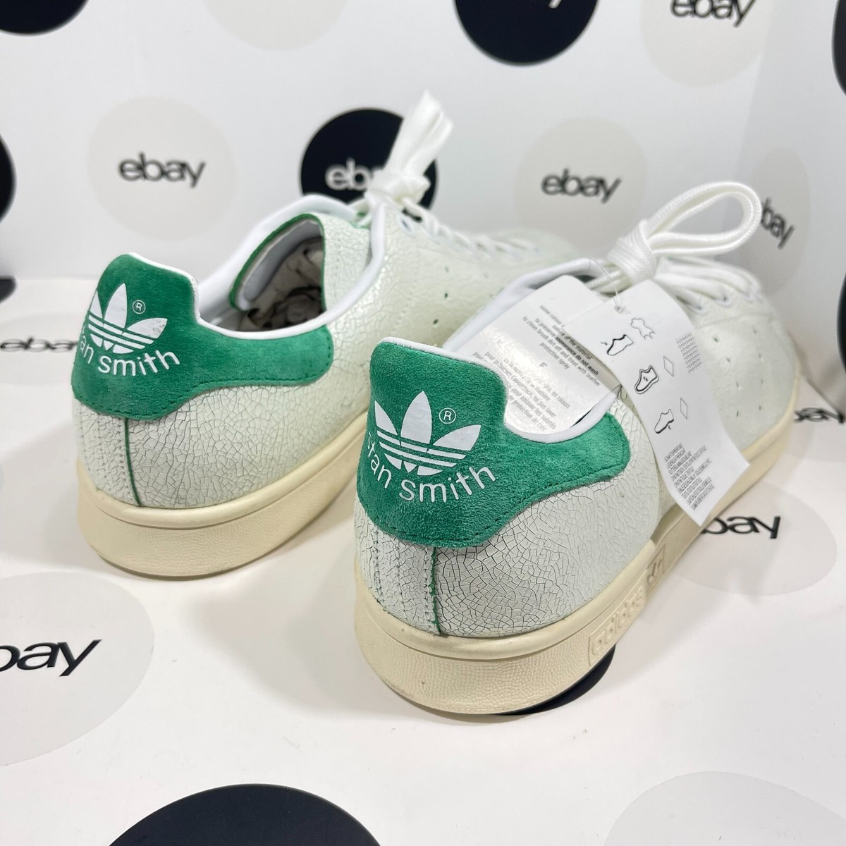 Adidas Stan Smith Cracked Leather Shoe's Womens M19585 Size