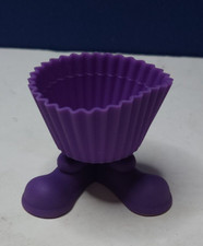 Wilton Silly Feet Silicone Baking Cup Purple Only Cup Cake Molds