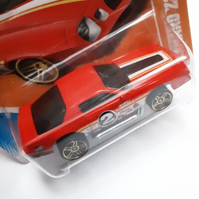 Hot Wheels CAMARO Z28 Red Track Stars #7/15 SHORT CARD 2011 #72