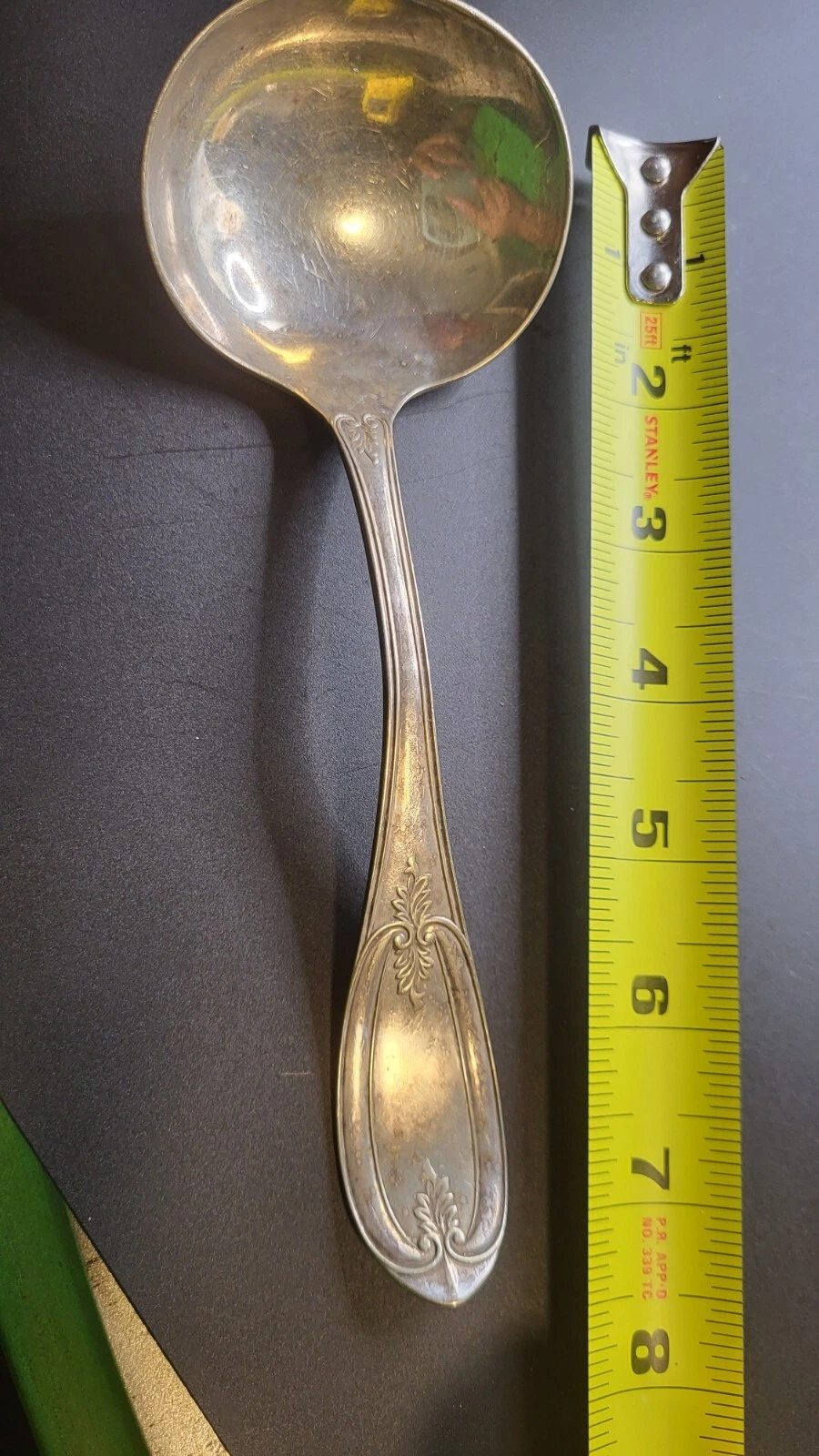 Vintage Holmes Booth & Haydens A1 Silverplate Ladle. 1X