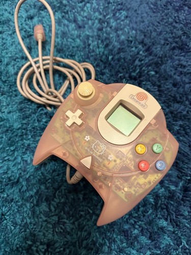 Junk SEGA Dreamcast HELLO KITTY Pink Console Retro & 1 Controller Game Sanrio - Picture 7 of 7