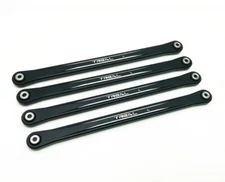 Losi Mega Truck/LMT2.0 Treal Machined Aluminum Ext. Length Lower 4-Links - Black