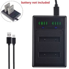 Dual EN-EL5 Battery charger for Nikon CoolPix P500 P510 P520 P530 P6000 P3 P4
