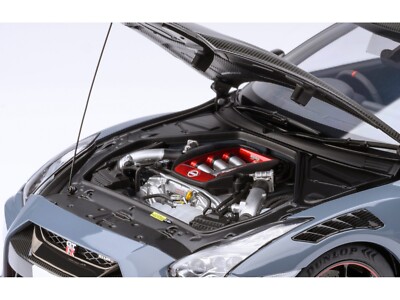 2022 NISSAN GT-R (R35) NISMO RHD STEALTH GRAY 1/18 MODEL CAR BY