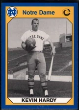 KEVIN HARDY 1990 COLLEGIATE COLLECTION NOTRE DAME #117 ID:31769