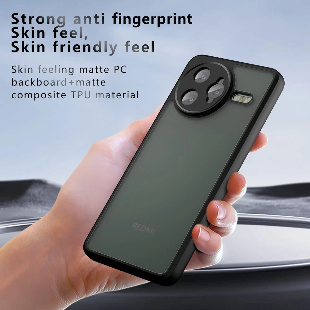 For Xiaomi Poco F7 Ultra / F7 Pro Clear Matte PC Back Shockproof