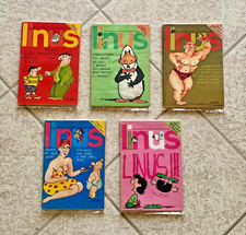 LINUS,LOTTO DI 5 VOLUMI,ANNO 1986,NUMERI: 1+2+3+4+5,FUMETTI VINTAGE,DA MAGAZZINO